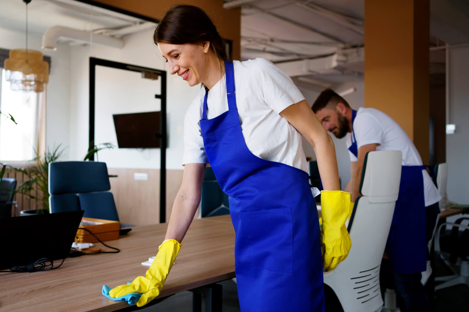WeTidy team demonstrating company values